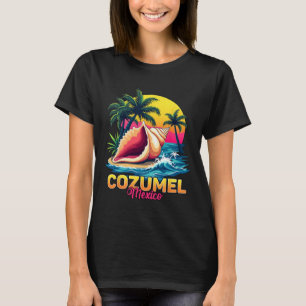 Cozumel Mexiko Strand Karibik Urlaub Reise T-Shirt