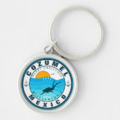 Cozumel Mexiko Tauchen Urlaub Souvenir Schlüsselanhänger (Vorne)