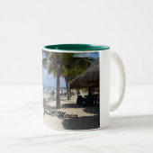 Cozumel, Mexiko Zweifarbige Tasse (VorderseiteRechts)