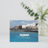 Cozumel Postkarte (Stehend Vorderseite)