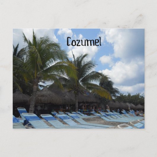 Cozumel Postkarte (Vorderseite)