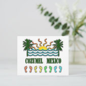 Cozumel Postkarte (Stehend Vorderseite)