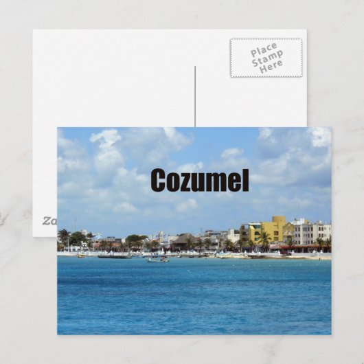 Cozumel Postkarte (Vorne/Hinten)