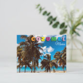 Cozumel Postkarte Mexiko (Stehend Vorderseite)