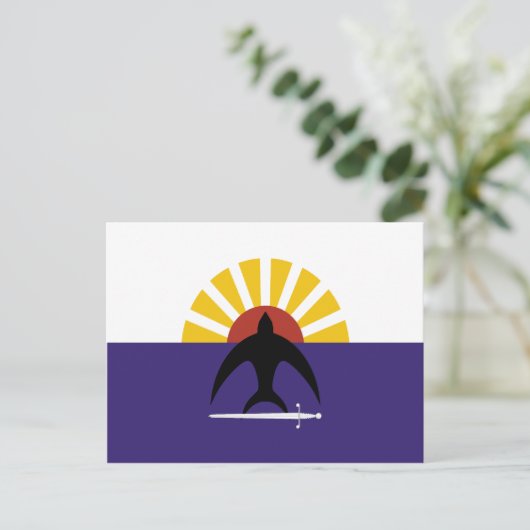 Cozumel, Quintana Roo, Mexiko-Flagge Postkarte (Stehend Vorderseite)