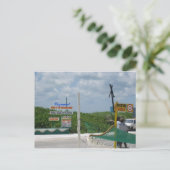 Cozumel Shopping Postcard Postkarte (Stehend Vorderseite)