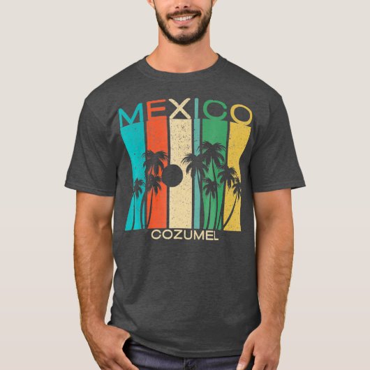 Cozumel Souvenir Mexico Summer Gift T-Shirt (Vorderseite)