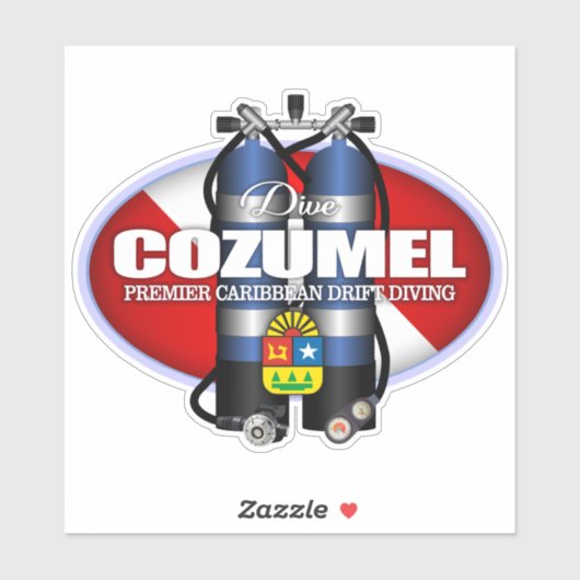 Cozumel (ST) Aufkleber (Blatt)