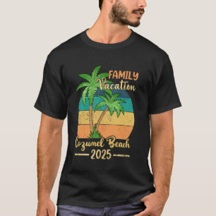 Cozumel Strand Mexiko Familienurlaub 2025 Sommer T-Shirt