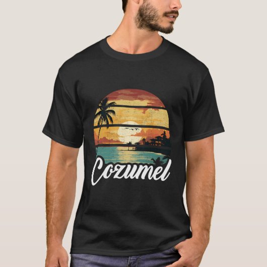 Cozumel Tshirt - Cozumel Island (Vorderseite)