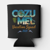 Cozumel Vacation 2025 Tropical Erlebnis Dosenkühler (Rückseite)