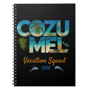 Cozumel Vacation 2025 Tropical Erlebnis Notizblock