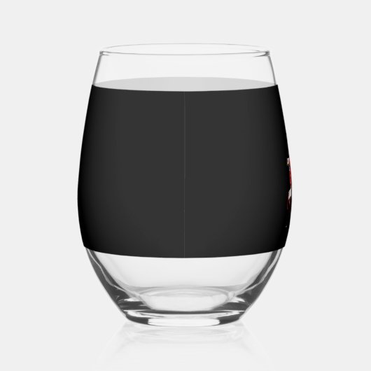 Cozy And Bright Sloth Christmas Lights (1) Weinglas Ohne Stiel (Rechts)