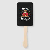 Cozy And Bright Sloth Christmas Lights (2) Fächer (Vorderseite)