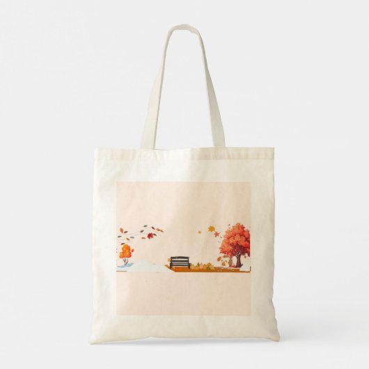 Cozy Autumn/Herbst Tasche/Bag Tragetasche (Rückseite)