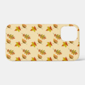 Cozy autumn maple leaves oak leaves  Case-Mate iPhone hülle (Rückseite (Horizontal))