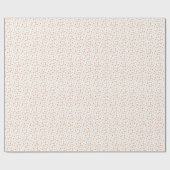 Cozy Autumn Pattern Geschenkpapier (Flach)