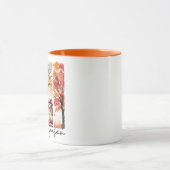 Cozy Autumn Season Brushstroke Tasse (Zentrum)