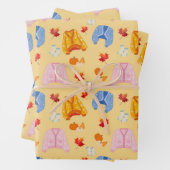 Cozy Autumn Sweater Pattern Geschenkpapier Set (Beispiel)