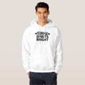 Cozy Baking Spirits Bright White Hoodie Gift (Vorne ganz)