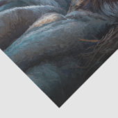 Cozy Barn Baby Goat Portrait Seidenpapier (Ausschnitt)