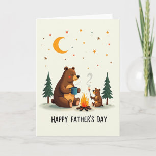 Cozy Bears Vatertagskarte Karte