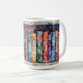 Cozy Book Lover Gift Kaffeetasse (VorderseiteRechts)