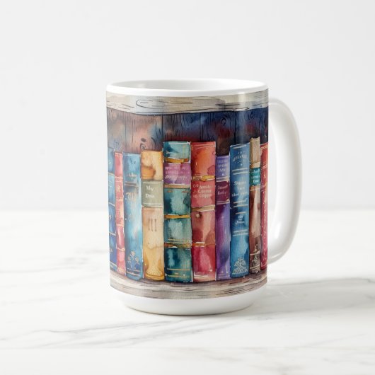 Cozy Book Lover Gift Kaffeetasse (VorderseiteRechts)