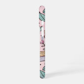 Cozy Bookworm Coffee iPhone Case Reading Lover 16 Hülle (Linke Seite)