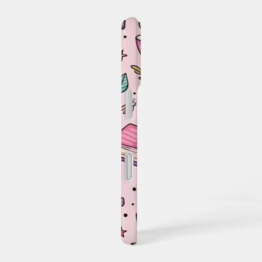 Cozy Bookworm Coffee iPhone Case Reading Lover  16 Hülle (Rechte Seite)