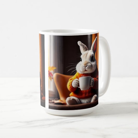 Cozy Bunny Kaffeetasse (VorderseiteRechts)