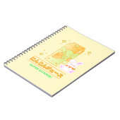 COZY BUNNY MIT CARROT JUICE NOTIZBLOCK (Linke Seite)