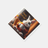 Cozy Bunny Serviette (Ecke)