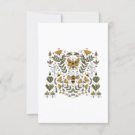 Cozy Butterfly Garden Einladung