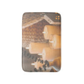 Cozy Cabin Bath Mat | Plush Memory Foam Rug Badematte (Vorderseite Vertikal)