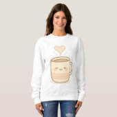 Cozy Calm Sweaters for Slow Winter Days Sweatshirt (Vorne ganz)