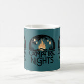 Cozy Campfire Nights Rustic Outdoor Adventure Kaffeetasse (Mittel)