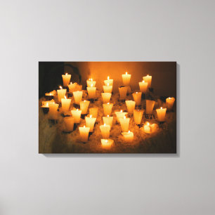 COZY CANDLES 16x24 Leinwanddruck