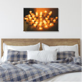 COZY CANDLES 16x24 Leinwanddruck (Insitu (Schlafzimmer))