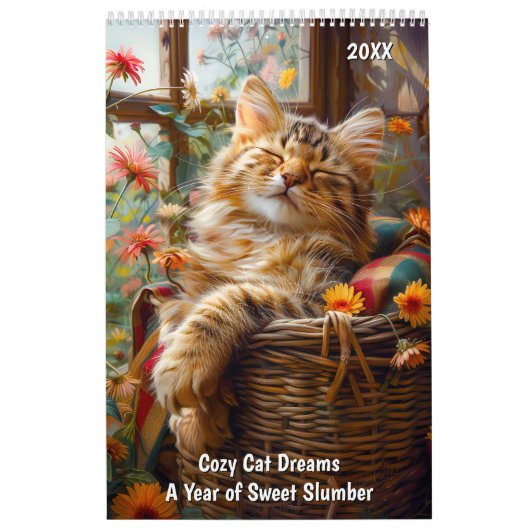 Cozy Cat Dreams – A Year of Sweet Slumber Kalender (Titelbild)