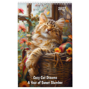Cozy Cat Dreams – Ein Jahr voller süßer Träume Kalender