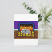 Cozy Cat.jpg Postkarte (Stehend Vorderseite)