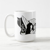 Cozy Cat Kaffeetasse (Links)