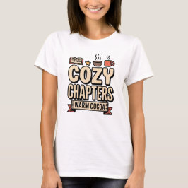 Cozy Chapters Warm Cocoa Holiday T-Shirt