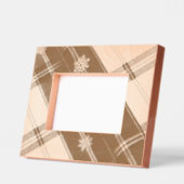 Cozy Checked Picture Frame Geätzte Rahmen (Links)