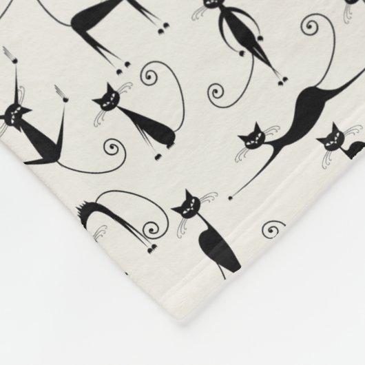 Cozy Chic Cat Lover Gift Fleecedecke (Ecke)