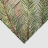 Cozy Christmas bells rice paper red green holiday Seidenpapier (Ausschnitt)