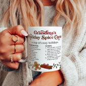 Cozy Christmas, Cute Grandma Hot Chocolate Recipe Kaffeetasse