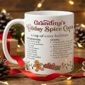 Cozy Christmas, Cute Grandma Hot Chocolate Recipe Kaffeetasse