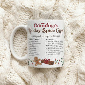 Cozy Christmas, Cute Grandma Hot Chocolate Recipe Kaffeetasse